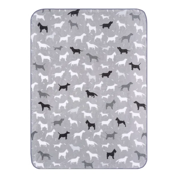 Κουβέρτα Βελουτέ Μονή (160x220) Kentia Kids Dogo