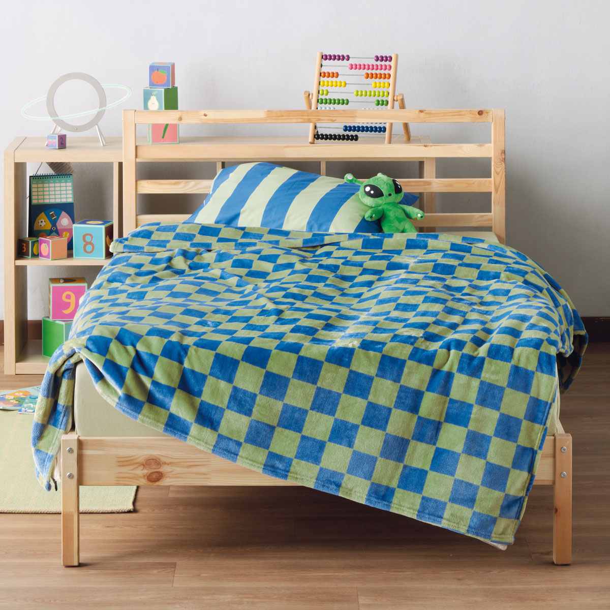 Κουβέρτα Fleece Μονή (160X220) Kentia Kids Matty Παιδικά Λευκά Είδη 'Υπνου Παιδικές Κουβέρτες Spitishop