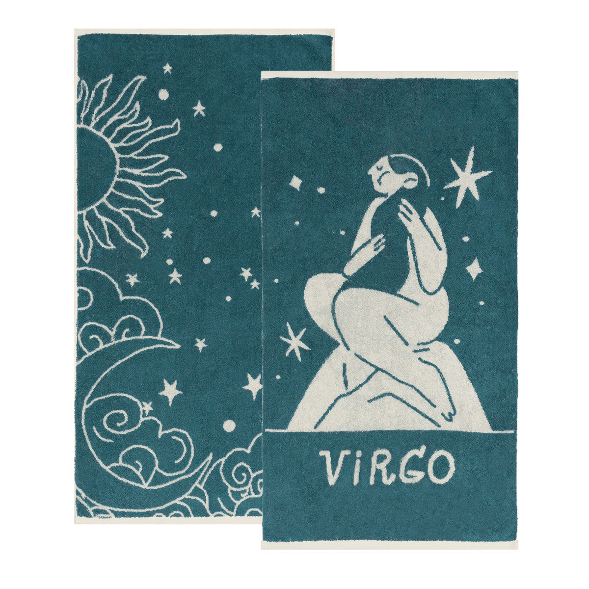 Πετσέτες Προσώπου (Σετ 2τμχ) Kentia Versus Zodiac Virgo 500gsm