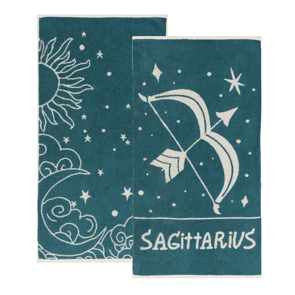 Πετσέτες Προσώπου (Σετ 2τμχ) Kentia Versus Zodiac Sagitarius 500gsm