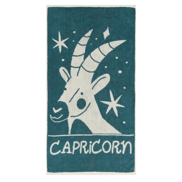 Πετσέτες Προσώπου (Σετ 2τμχ) Kentia Versus Zodiac Capricorn 500gsm
