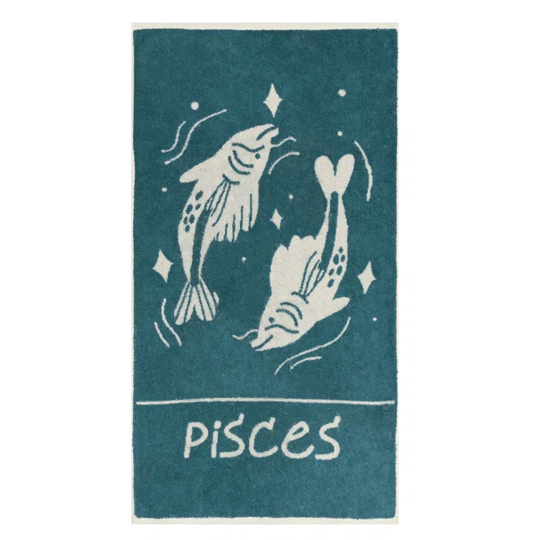 Πετσέτες Προσώπου (Σετ 2τμχ) Kentia Versus Zodiac Pisces 500gsm