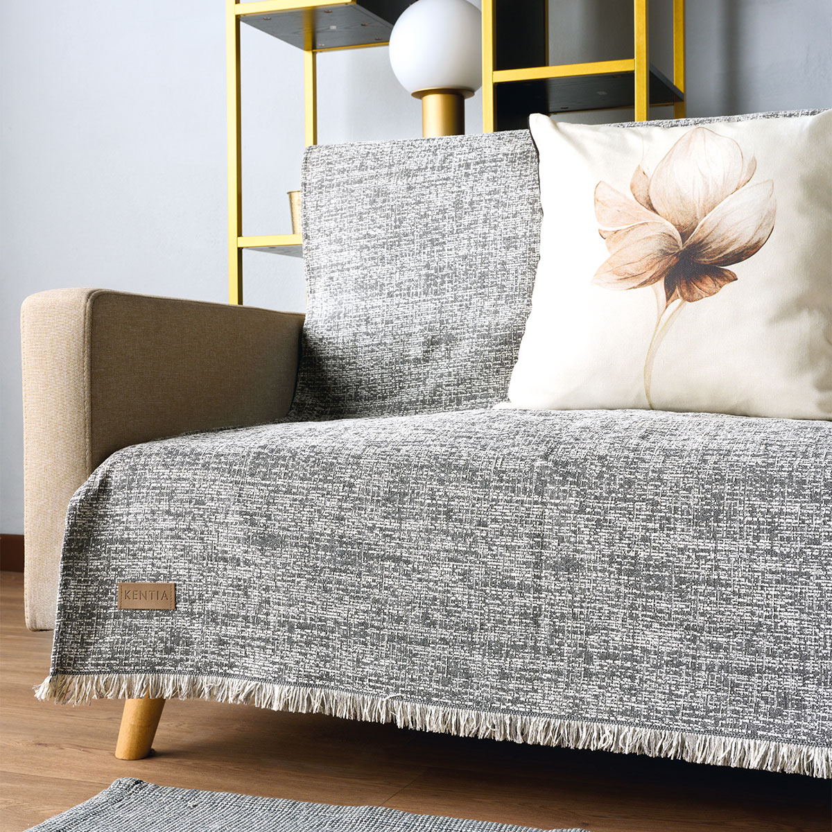 Ριχτάρι Καναπέ Διθέσιου (180x250) Kentia Stylish Elton 24 Ecru