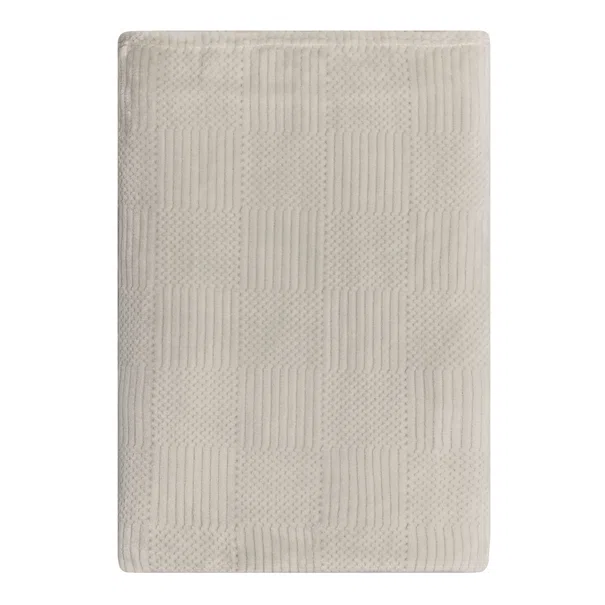 Ριχτάρι Καναπέ Τριθέσιου Fleece (180x280) Kentia Versus Sydney 12 Ecru