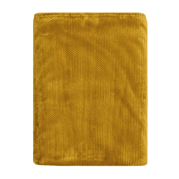 Ριχτάρι Καναπέ Διθέσιου Fleece (180x250) Kentia Versus Sydney 28 Ochre