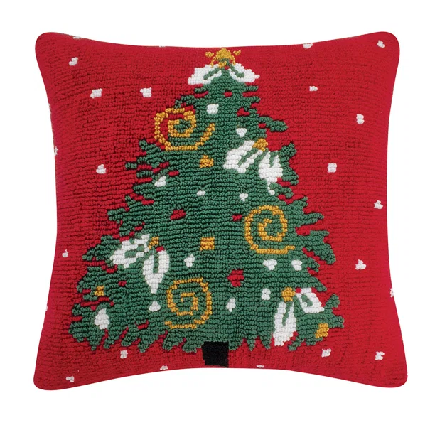 Χριστουγεννιάτικο Μαξιλάρι (45x45) Kentia Loft Snow 2525