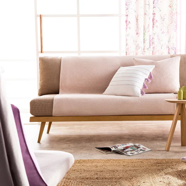Διακοσμητική Μαξιλαροθήκη (43x43) Gofis Home Maira Lilac 540/20