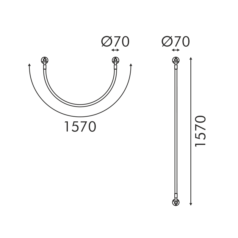 Απλίκα Τοίχου Led Aca Malpo V43177Wbk1600 Black Φωτιστικά Spitishop