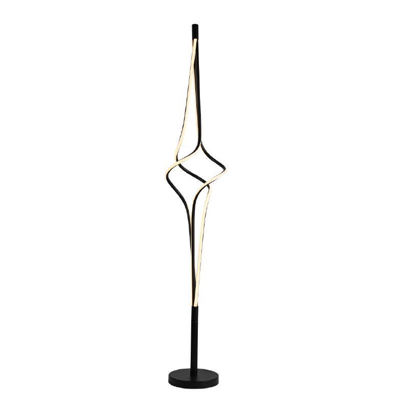 Φωτιστικό Δαπέδου LED 3 CCT Aca Shine HM607LEDFBKCCT Black/White