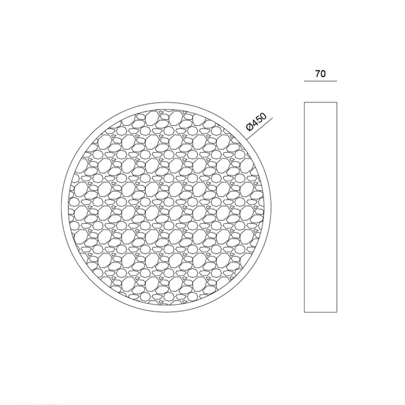 Απλίκα Τοίχου Led Aca Mond G8583Led Φωτιστικά Spitishop