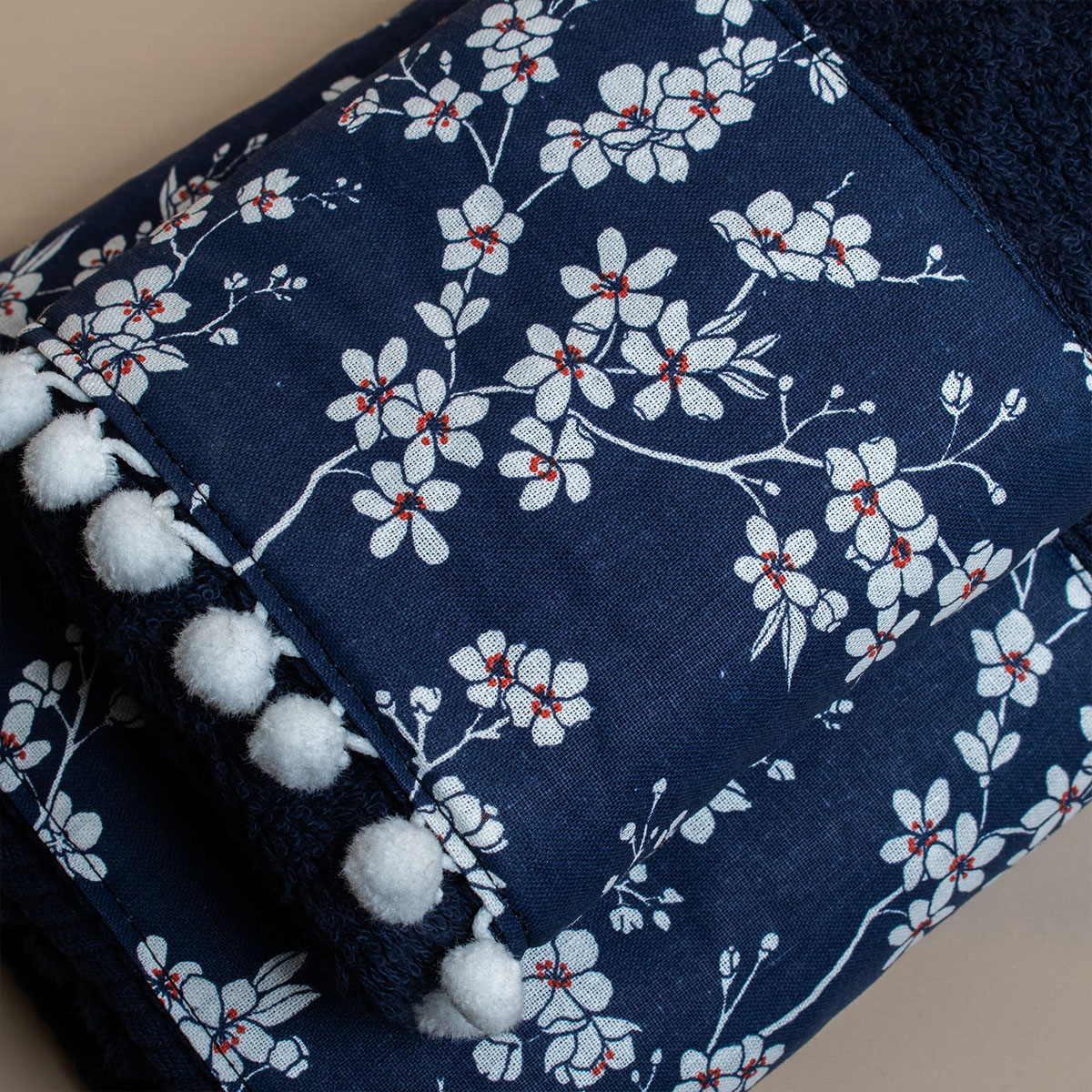 Πετσέτες Μπάνιου (Σετ 3τμχ) White Fabric Paysle Blue 600gsm