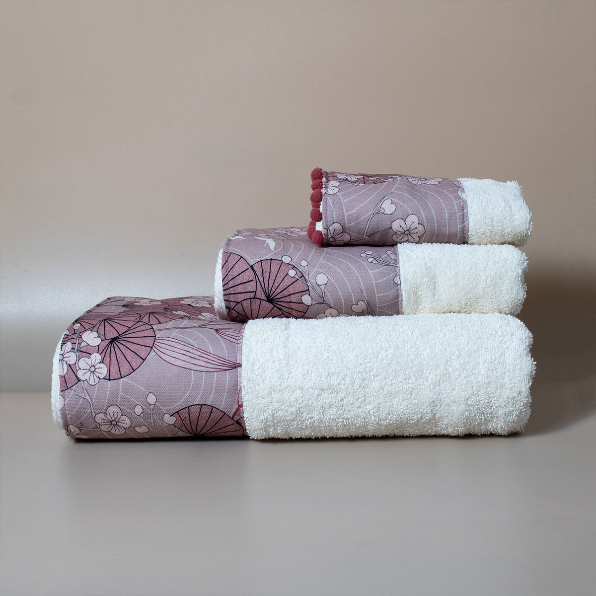 Πετσέτα Προσώπου (50x100) White Fabric Reina White 600gsm