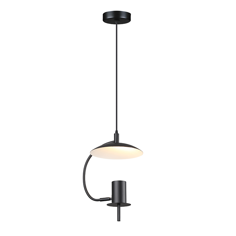Φωτιστικό Οροφής Μονόφωτο Aca Parachute ZM931P25B Black