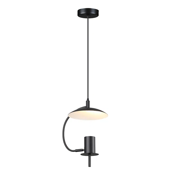 Φωτιστικό Οροφής Μονόφωτο Aca Parachute ZM931P25B Black