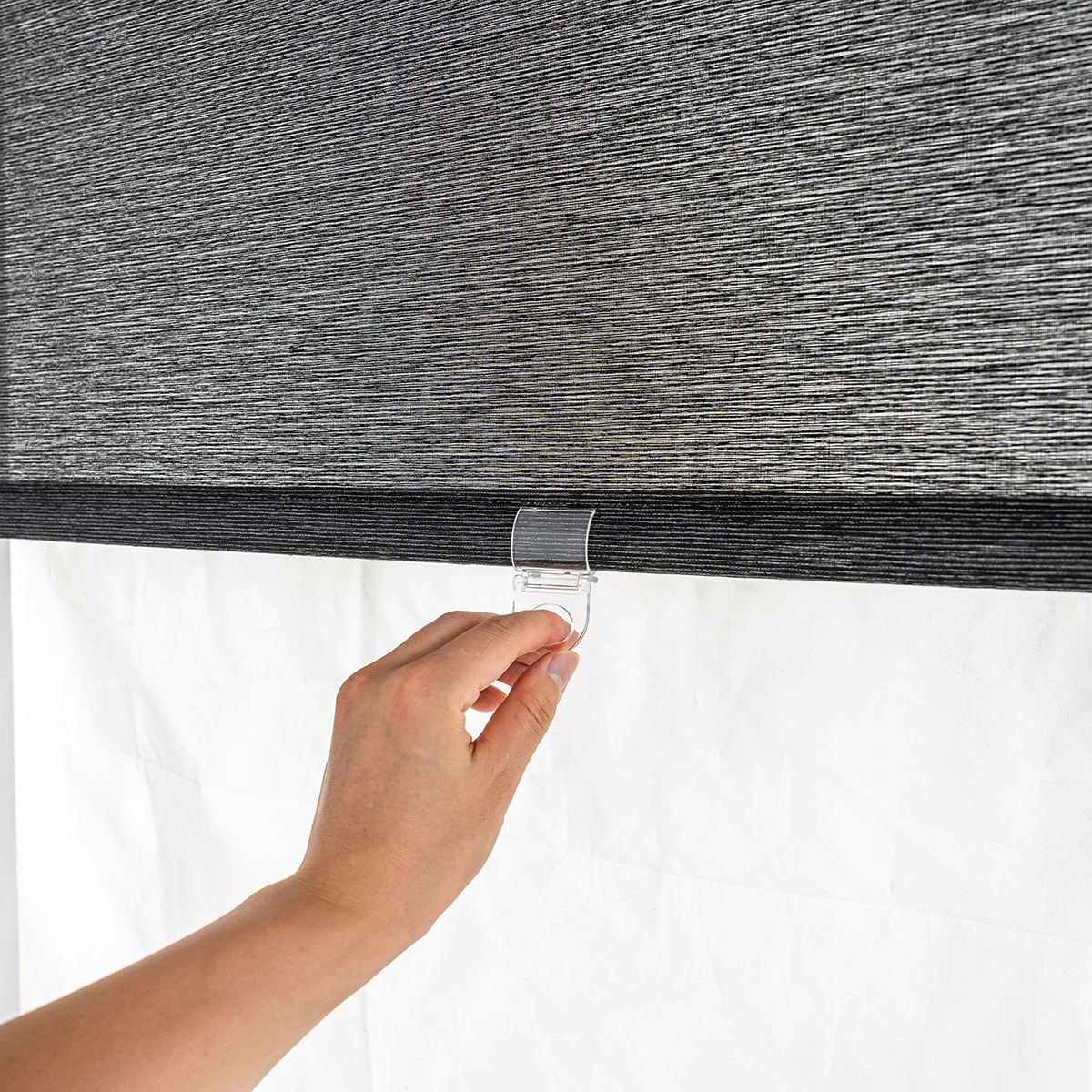 Στόρι (160X160) Grace Cordless Graphite 551662 Κουρτίνες Στόρια Παραθύρων & Ρόλερ Σκίασης Spitishop