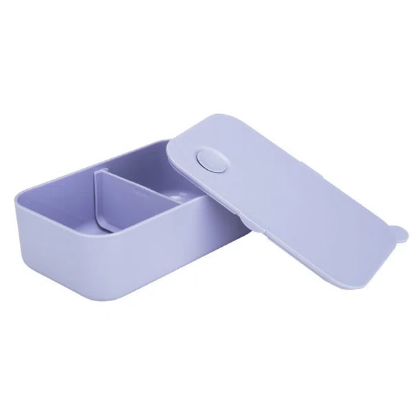Φαγητοδοχείο Με Χωρίσματα 1lt (19x11.5x6.5) Homely Lavender Fog 01-35242