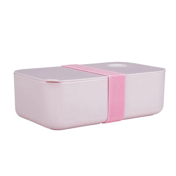 Φαγητοδοχείο Με Χωρίσματα 1lt (19x11.5x6.5) Homely Rose Quartz 01-35259