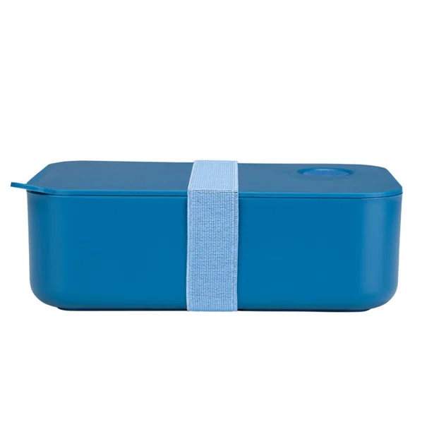 Φαγητοδοχείο Με Χωρίσματα 1lt (19x11.5x6.5) Homely Indigo Blue 01-35235