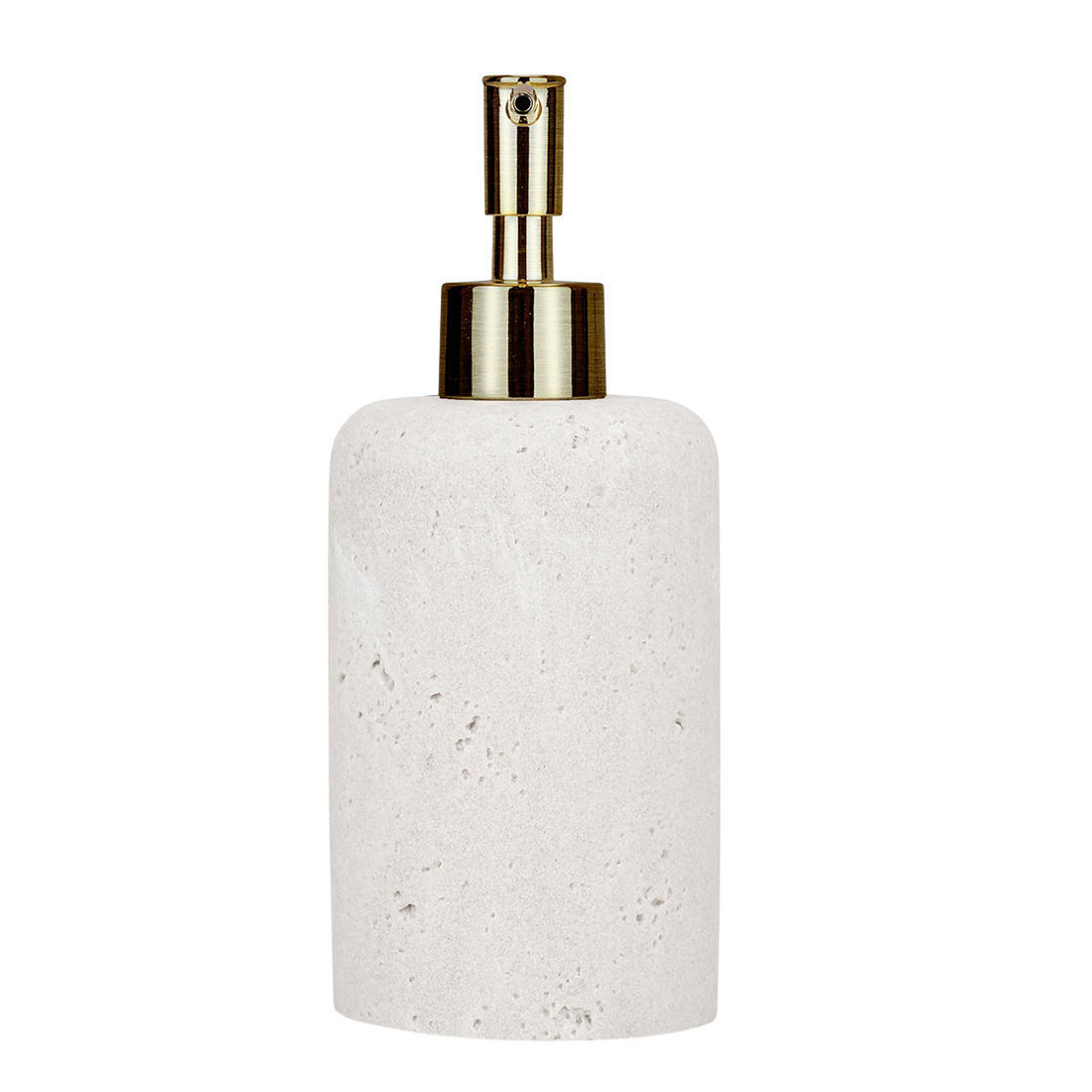 Dispenser Μπάνιου 350ml (Φ7.5x17) Estia Travertine 02-34054