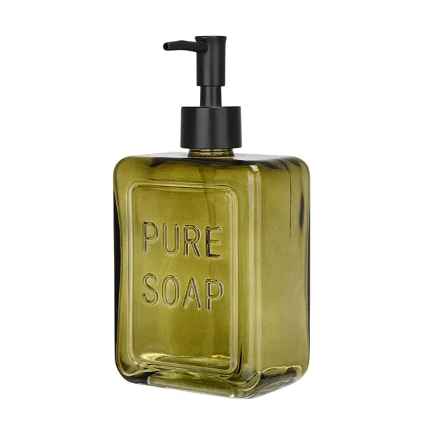 Dispenser Μπάνιου 520ml (9.5x6x19.5) Estia Pure Soap Green 02-34702