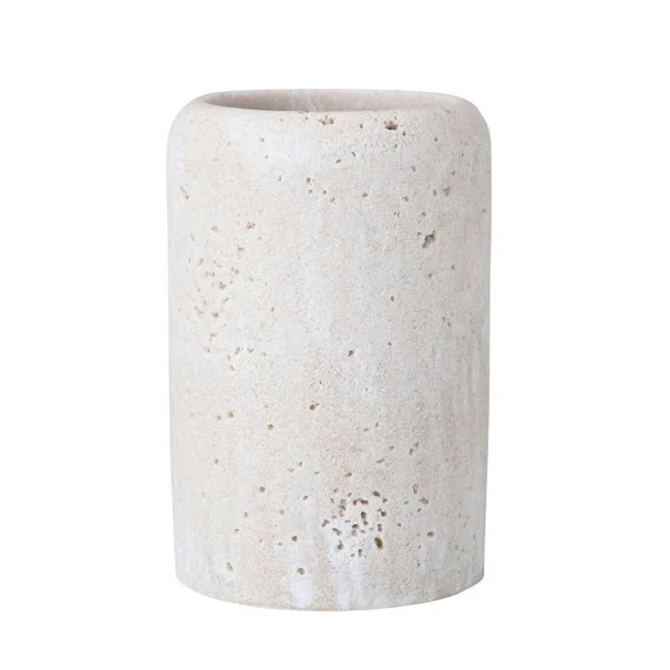Ποτηροθήκη Μπάνιου (Φ7.7x11.5) Estia Travertine 02-34047