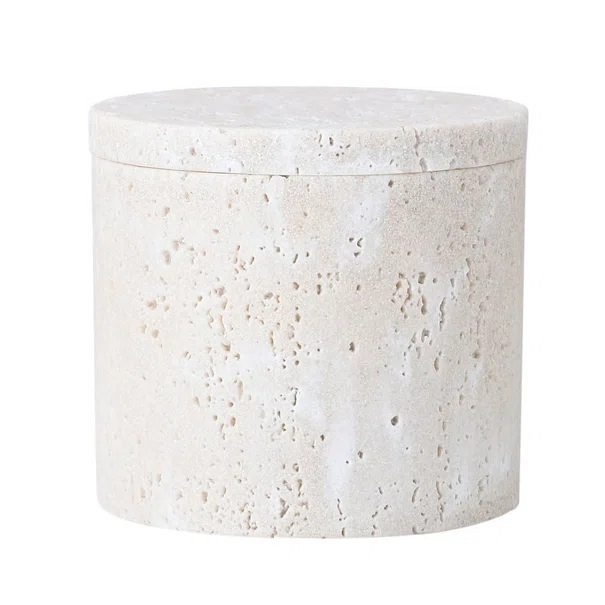 Βαμβακοθήκη (Φ9x8.2) Estia Travertine 02-34030