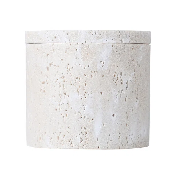 Βαμβακοθήκη (Φ9x8.2) Estia Travertine 02-34030