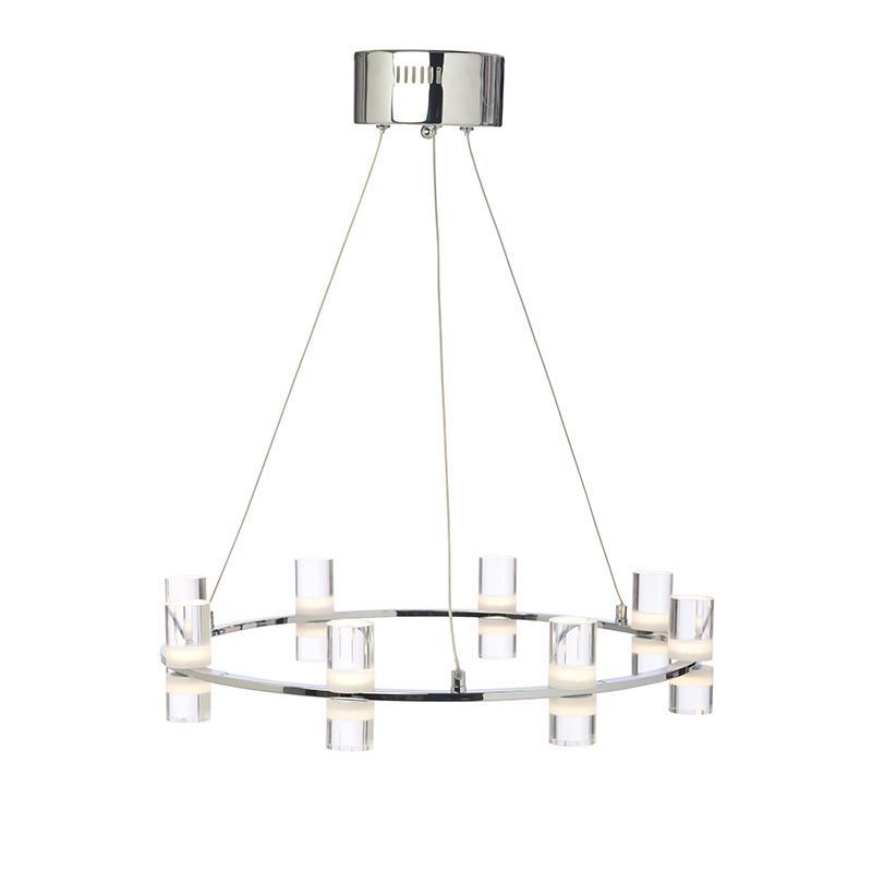 Φωτιστικό Οροφής LED Aca Ionian JNDP32LED52CH Chrome