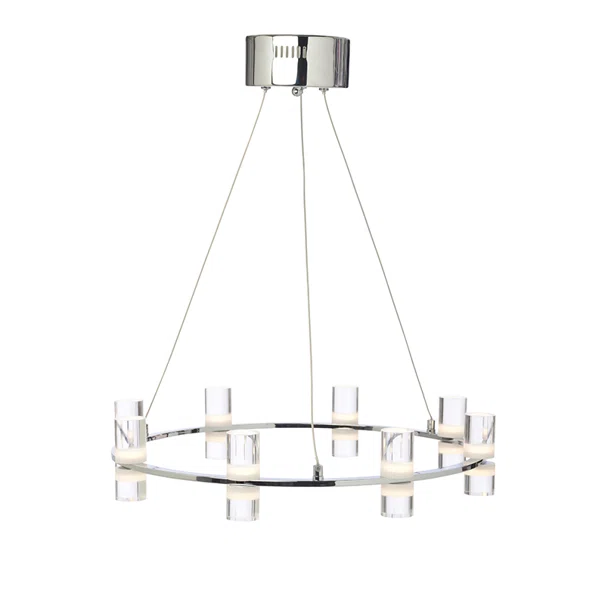 Φωτιστικό Οροφής LED Aca Ionian JNDP32LED52CH Chrome