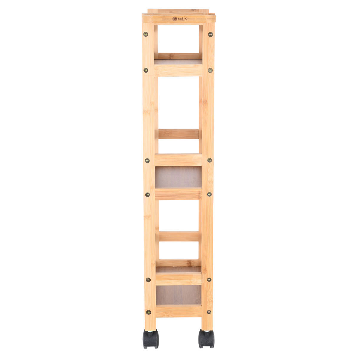 Τρόλεϊ Ραφιέρα 3 Θέσεων (36X15X74) Estia Bamboo Essentials 01-27575 Μπάνιο Έπιπλα Μπάνιου Spitishop