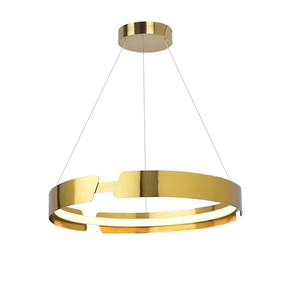 Φωτιστικό Οροφής LED Aca Themida ZM18LEDP40AB Brass