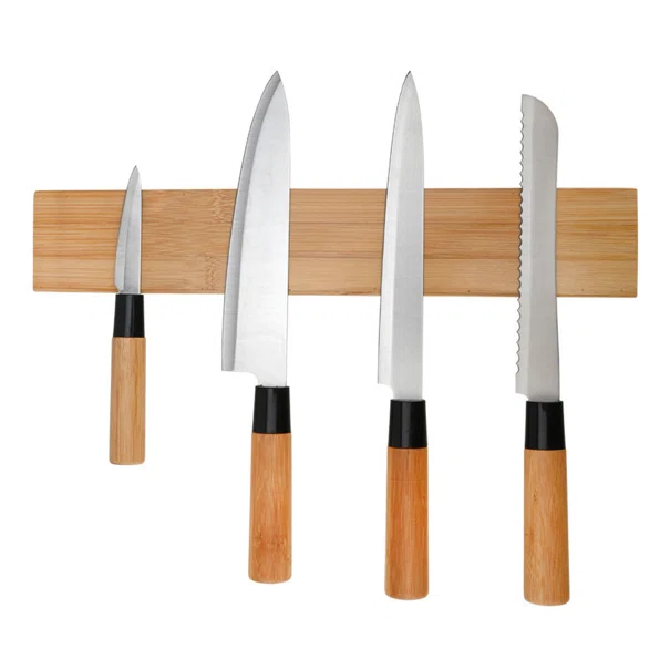 Μαγνητική Βάση Μαχαιριών Τοίχου 40εκ. Estia Bamboo 01-29791
