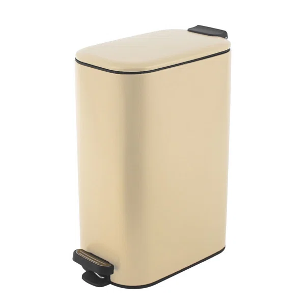 Κάδος Απορριμμάτων (41.3x23.4x53.6) Estia 30lt Slim Beige 02-33934