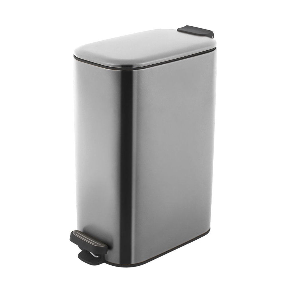 Κάδος Απορριμμάτων (41.3x23.4x53.6) Estia 30lt Slim Inox 02-33941