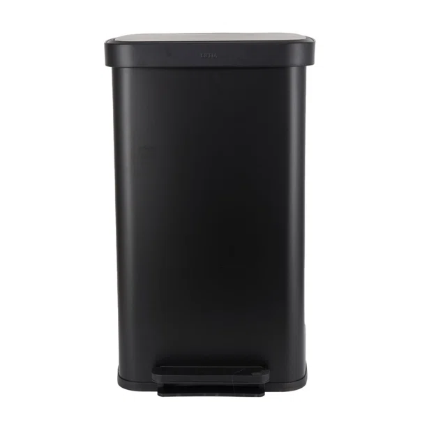 Κάδος Απορριμμάτων (37.5x45x74.5) Estia 70lt Flatop Black 01-31985