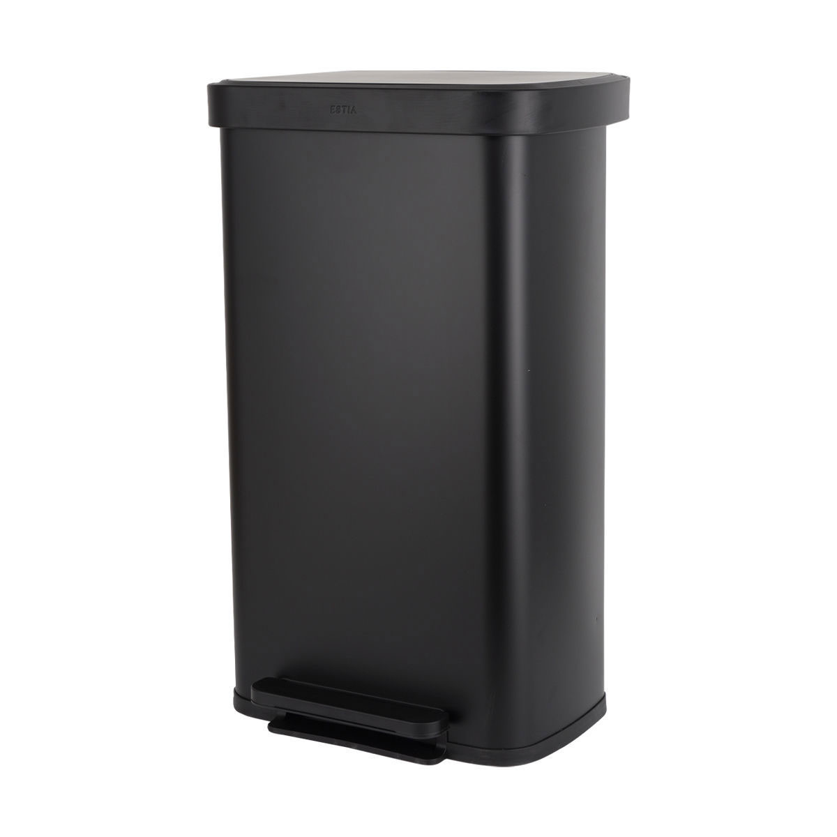 Κάδος Απορριμμάτων (37.5x45x74.5) Estia 70lt Flatop Black 01-31985