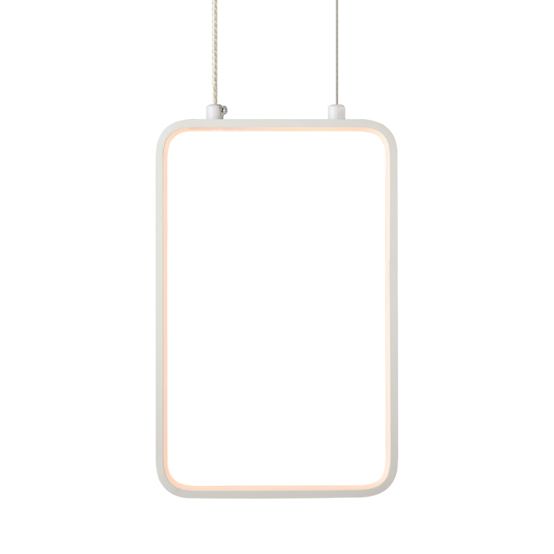 Φωτιστικό Οροφής Μονόφωτο LED Aca Symetria V30LEDP18WH White