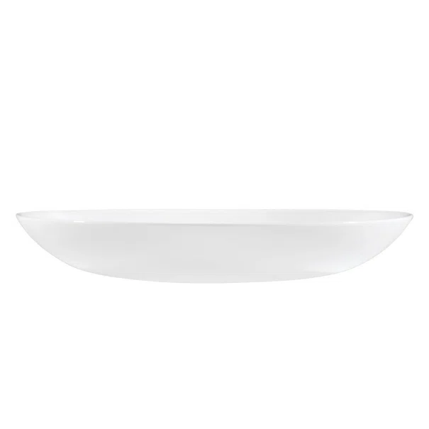 Πιάτο Φαγητού Βαθύ (Φ23) Homely Bianco 07-32869