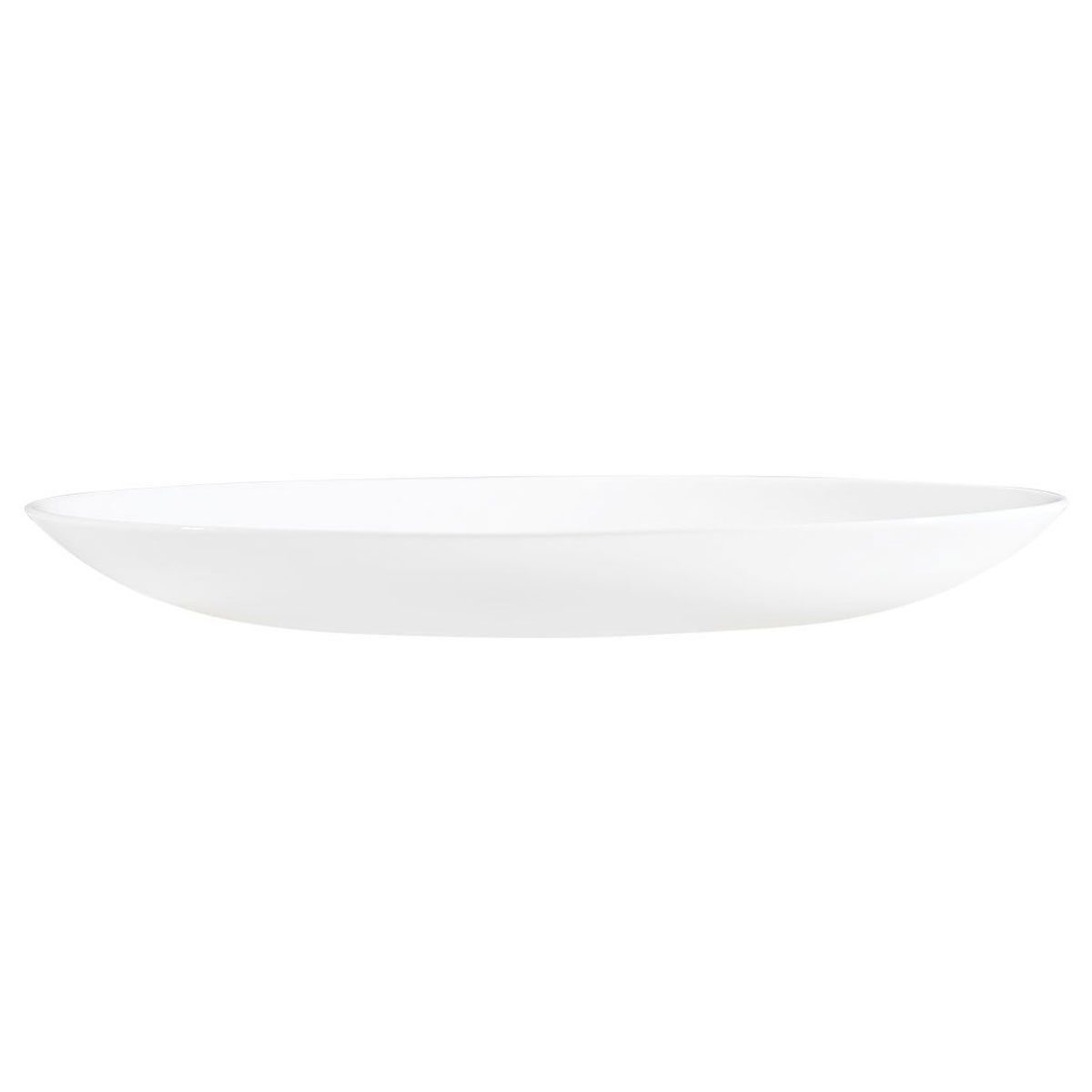 Πιάτο Φαγητού Ρηχό (Φ25.5) Homely Bianco 07-32852