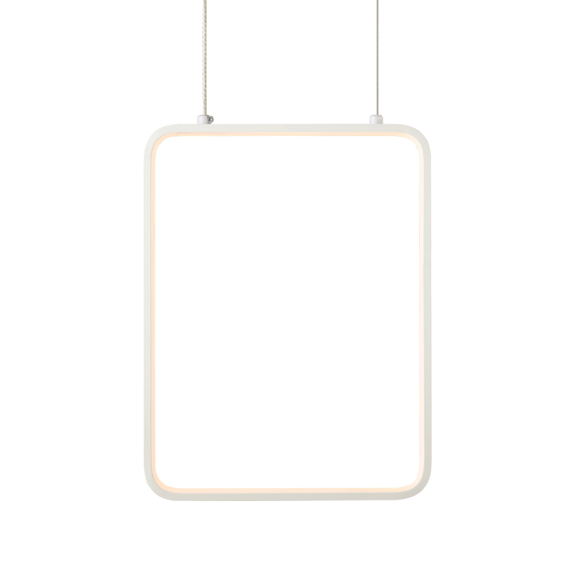 Φωτιστικό Οροφής Μονόφωτο LED Aca Symetria V30LEDP26WH White