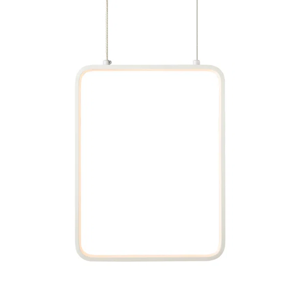 Φωτιστικό Οροφής Μονόφωτο LED Aca Symetria V30LEDP26WH White