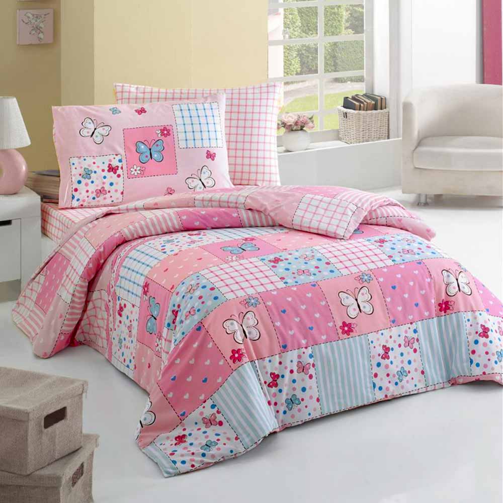 Σεντόνια Μονά (Σετ) Ravelia Kids Butterfly