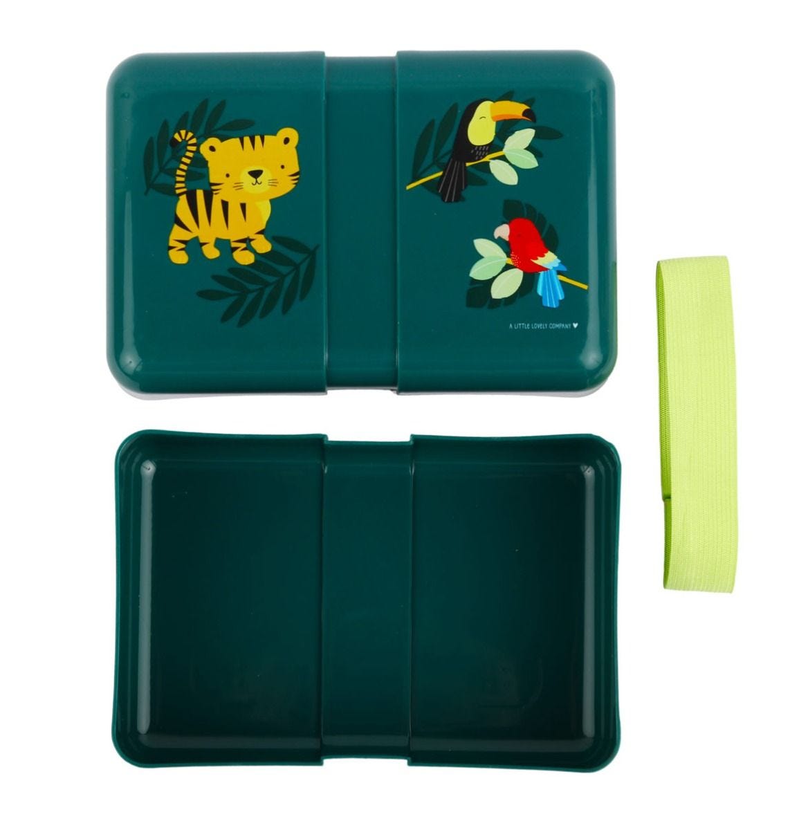 Φαγητοδοχείο 850ml (18x12x6) Α Little Lovely Company Jungle Tiger SBJTGR14
