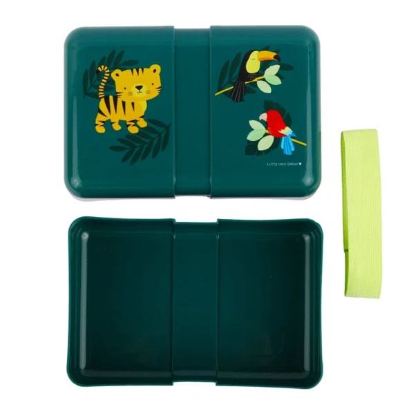Φαγητοδοχείο 850ml (18x12x6) Α Little Lovely Company Jungle Tiger SBJTGR14
