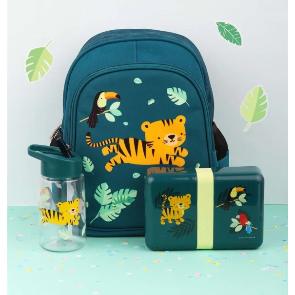 Φαγητοδοχείο 850ml (18x12x6) Α Little Lovely Company Jungle Tiger SBJTGR14