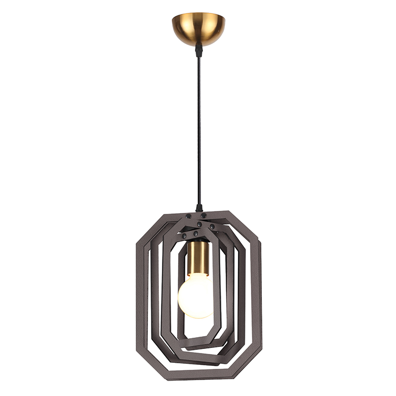Φωτιστικό Οροφής Μονόφωτο Aca Triton ZM391P24WDL D.Brown