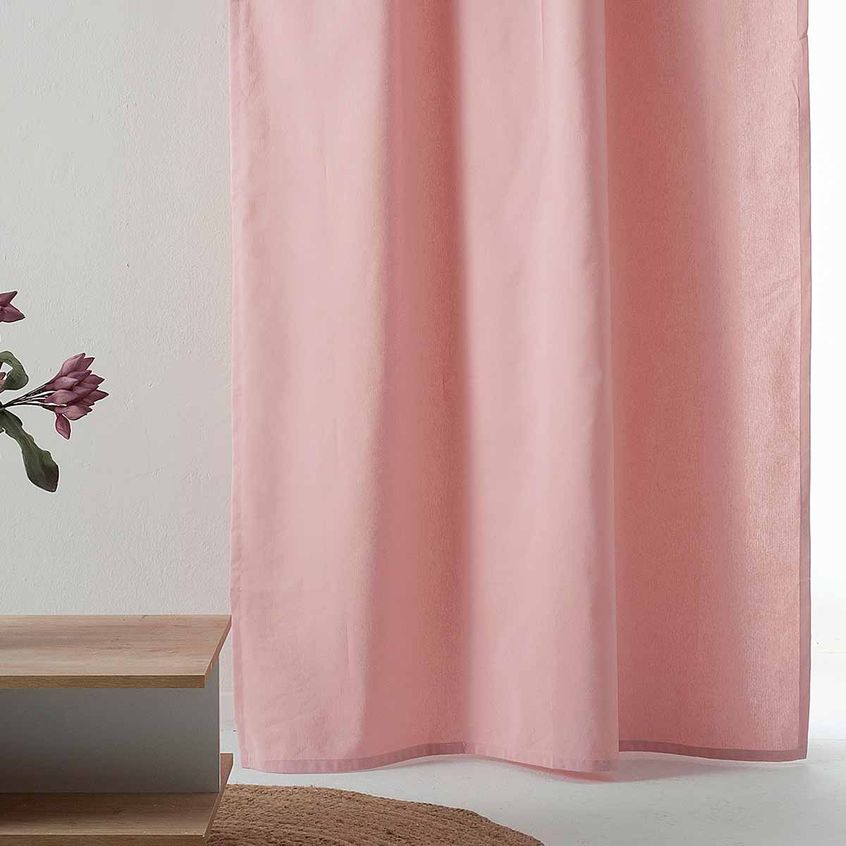 Κουρτίνα (300x270) Με Τρέσα Ravelia Loneta Fiume 302 Pink