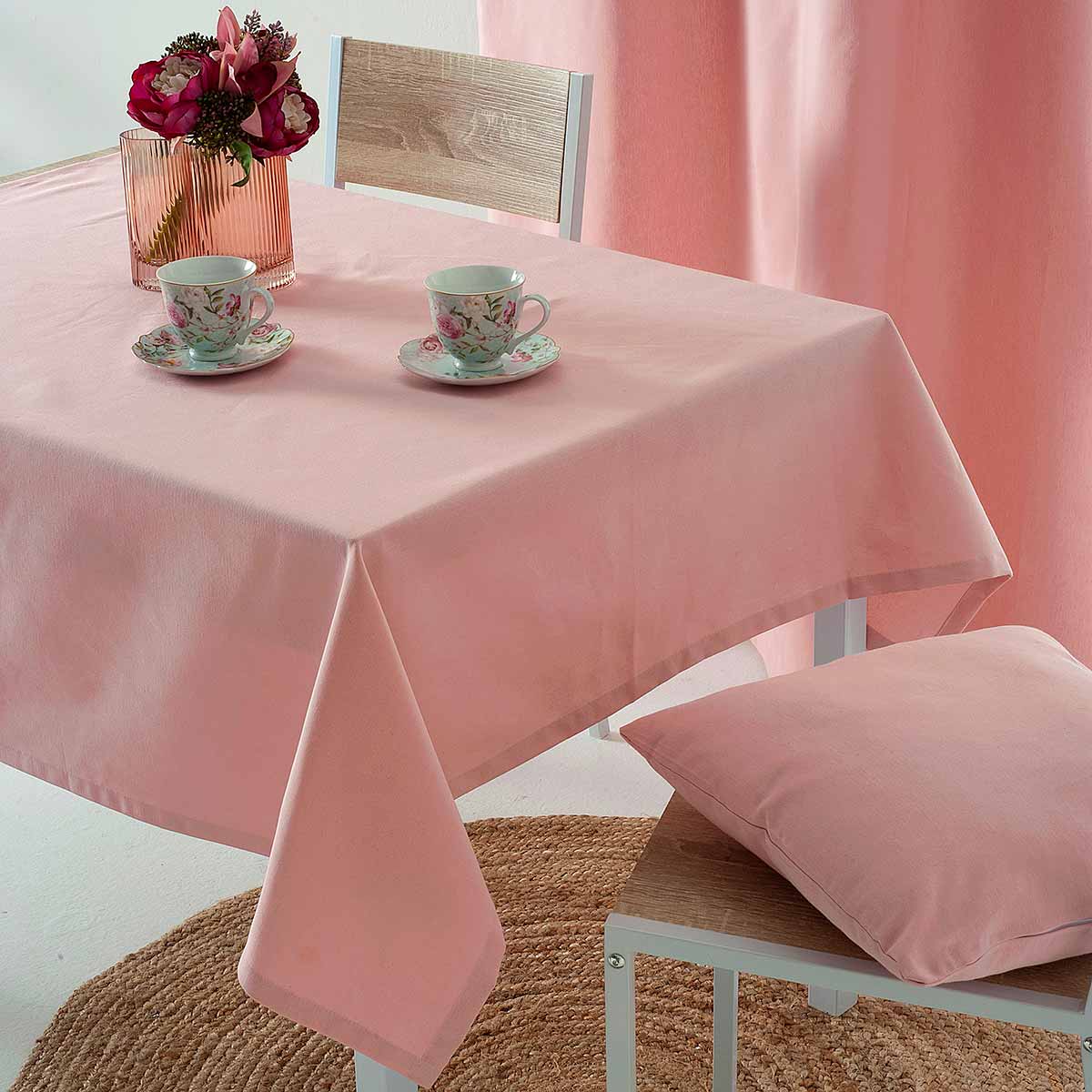 Τραπεζομάντηλο (135x240) Ravelia Loneta Fiume 302 Pink