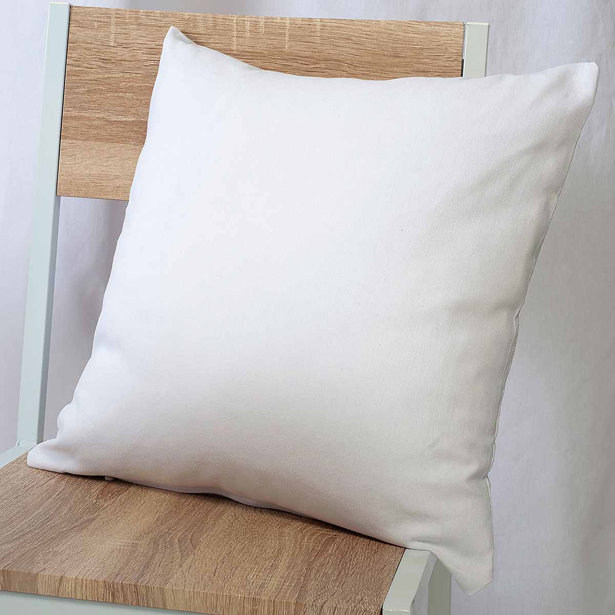 Διακοσμητική Μαξιλαροθήκη (45x45) Ravelia Loneta Fiume 090 White