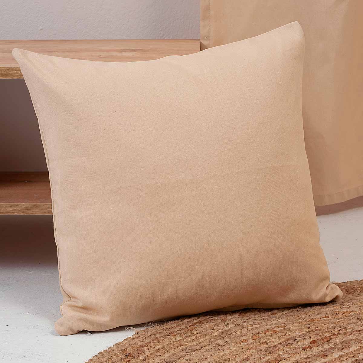 Διακοσμητική Μαξιλαροθήκη (45x45) Ravelia Loneta Fiume 106 Beige